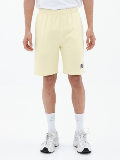 EMERSON MEN'S FRENCH TERRY SWEAT SHORTS WITH BACK ZIP POCKET