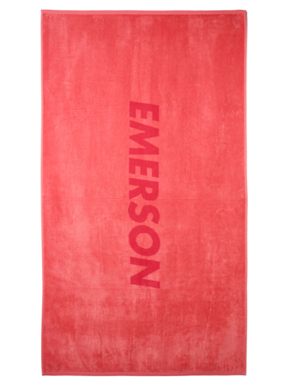EMERSON LOGO BEACH TOWEL 86cm X 160cm