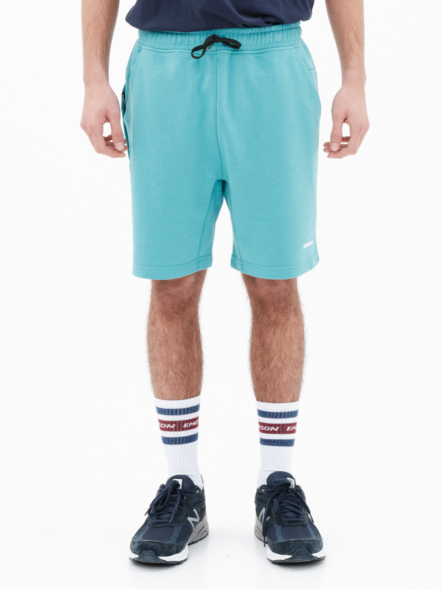 EMERSON MEN'S FRENCH TERRY SWEAT SHORTS WITH A HIDDEN ZIP POCKET