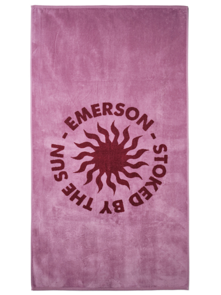 "EMERSON - STOKED BY THE SUN" BEACH TOWEL 86cm X 160cm