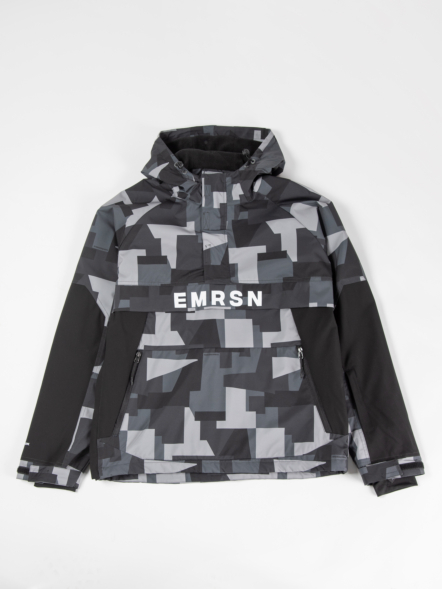 EMERSON MEN’S HOODED PULLOVER JACKET