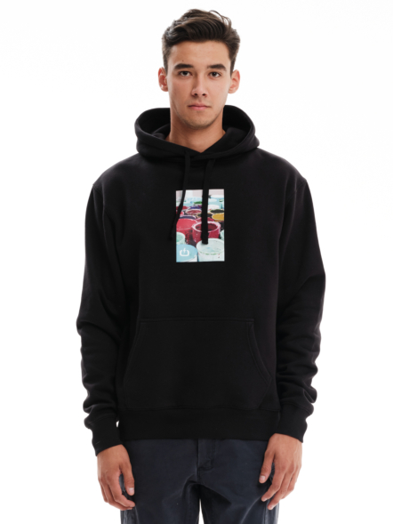 EMERSON MEN’S PULLOVER HOODIE WITH PHOTO PRINT