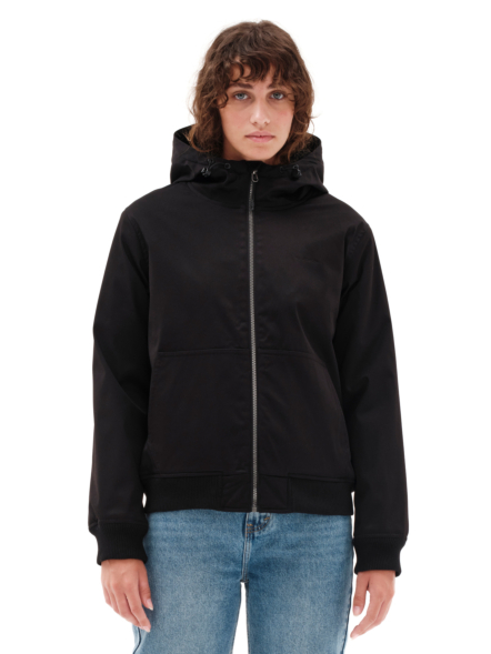 EMERSON WOMEN’S BOMBER JACKET WITH SHERPA LINING