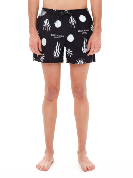EMERSON MEN’S RECYCLED PRINTED 14 "VOLLEY SHORTS