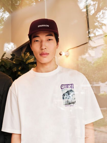 EMERSON LOGO EMBROIDERY SNAPBACK