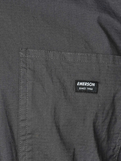STRETCH BUTTON DOWN SHIRT WITH POCKETS