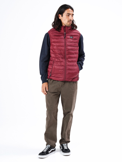 EMERSON FAKE DOWN PUFFER VEST JACKET