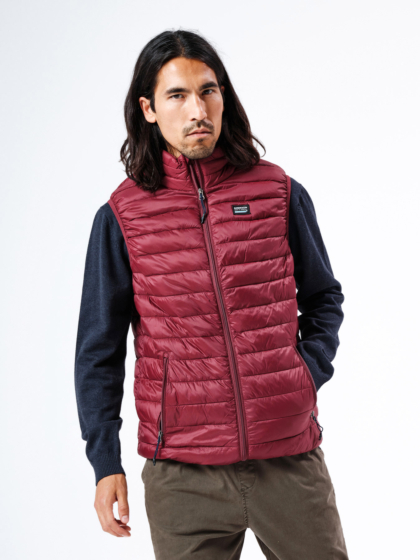 EMERSON FAKE DOWN PUFFER VEST JACKET