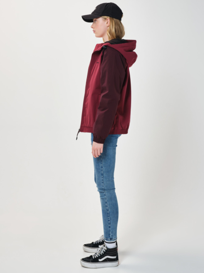 EMERSON WOMEN'S HOODED BOMBER JACKET