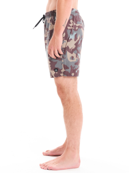 ΣΥΣΚΕΥΑΣΙΜΟ ΜΑΓΙΟ 17” CAMO VOLLEY SHORTS