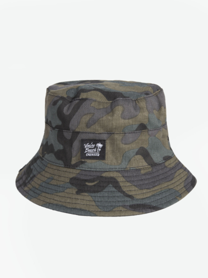 EMERSON CAMO REVERSIBLE BUCKET HAT