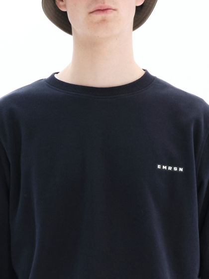 EMERSON MEN'S LOGO FRENCH TERRY CREWNECK