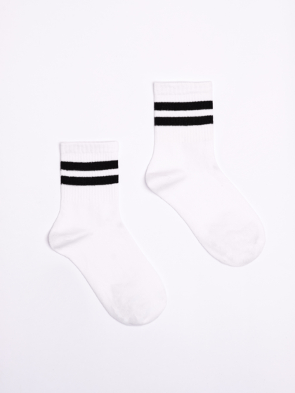 DOUBLE-STRIPE ΚΑΛΤΣΕΣ ΜΕΣΑΙΟΥ ΥΨΟΥΣ