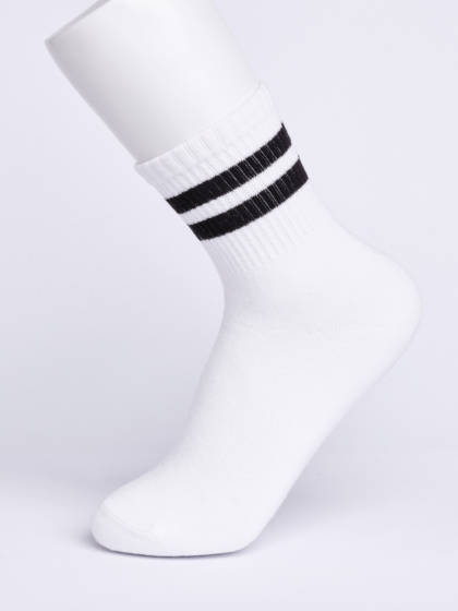 DOUBLE-STRIPE ΚΑΛΤΣΕΣ ΜΕΣΑΙΟΥ ΥΨΟΥΣ