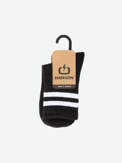 EMERSON DOUBLE-STRIPE CREW SOCKS