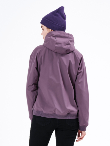 EMERSON RAGLAN HOODED BOMBER JACKET