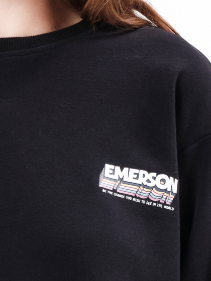 EMERSON BE THE CHANGE SHORT SWEATSHIRT