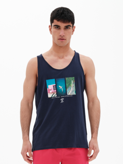 EMERSON RESPONSIBLE TRIPTYCH MEN'S TANK