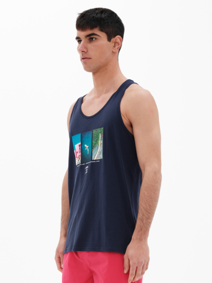 EMERSON RESPONSIBLE TRIPTYCH MEN'S TANK