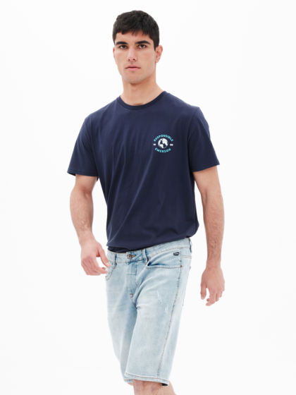 EMERSON ΑΝΔΡΙΚΟ ΕΛΑΣΤΙΚΟ DENIM ΣΟΡΤΣ 