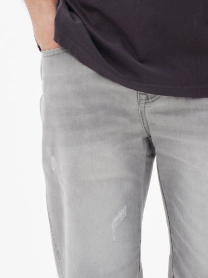 EMERSON MEN'S STRETCH DENIM SHORTS