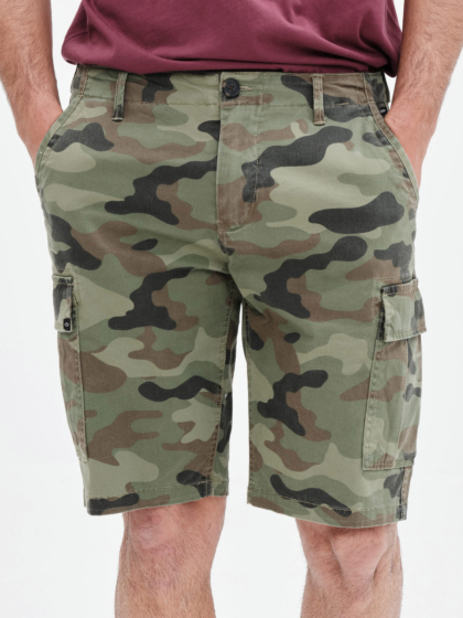 EMERSON MEN'S CAMO CARGO SHORTS