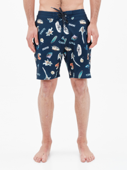 EMERSON ΑΝΔΡΙΚΟ ΑΝΑΚΥΚΛΩΜΕΝΟ TROPICAL LEISURE BOARDSHORTS 49εκ.