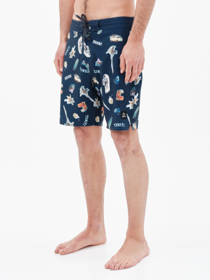EMERSON ΑΝΔΡΙΚΟ ΑΝΑΚΥΚΛΩΜΕΝΟ TROPICAL LEISURE BOARDSHORTS 49εκ.