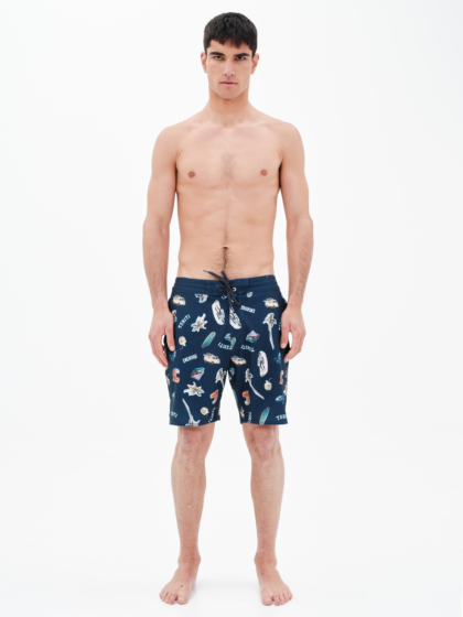 EMERSON ΑΝΔΡΙΚΟ ΑΝΑΚΥΚΛΩΜΕΝΟ TROPICAL LEISURE BOARDSHORTS 49εκ.