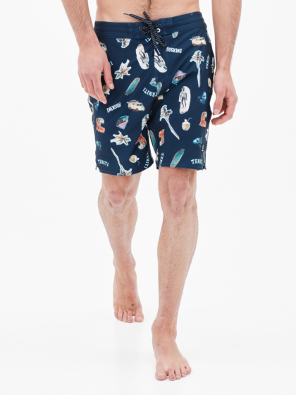 EMERSON ΑΝΔΡΙΚΟ ΑΝΑΚΥΚΛΩΜΕΝΟ TROPICAL LEISURE BOARDSHORTS 49εκ.