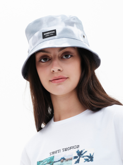 EMERSON TIE DYE REVERSIBLE BUCKET HAT