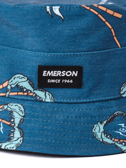 EMERSON ΚΑΠΕΛΟ BUCKET ΔΙΠΛΗΣ ΟΨΗΣ ΜΕ ΤΡΟΠΙΚΟ ΜΟΤΙΒΟ