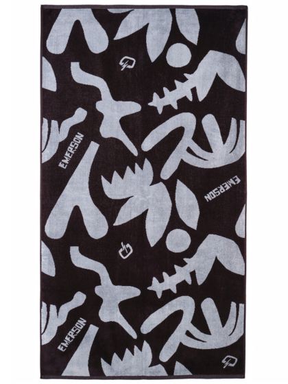 EMERSON TROPICAL PATTERN BEACH TOWEL 86cm X 160cm