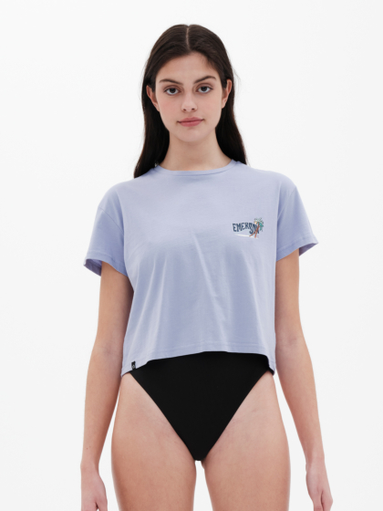 EMERSON TROPICAL WOMEN'S CROP TOP
