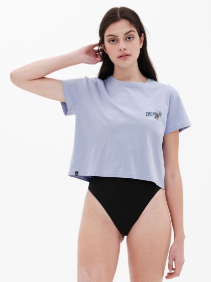 EMERSON TROPICAL WOMEN'S CROP TOP