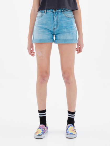 EMERSON ΓΥΝΑΙΚΕΙΟ ΕΛΑΣΤΙΚΟ DENIM ΣΟΡΤΣ 