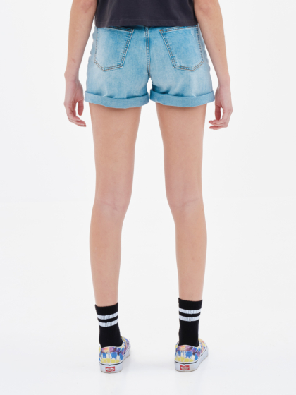 EMERSON ΓΥΝΑΙΚΕΙΟ ΕΛΑΣΤΙΚΟ DENIM ΣΟΡΤΣ 