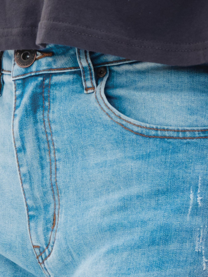 EMERSON ΓΥΝΑΙΚΕΙΟ ΕΛΑΣΤΙΚΟ DENIM ΣΟΡΤΣ 