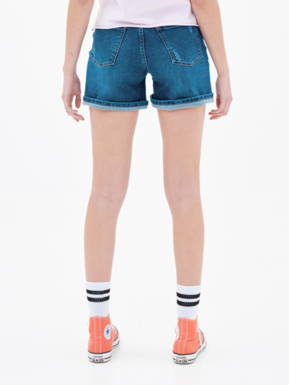 EMERSON ΓΥΝΑΙΚΕΙΟ ΕΛΑΣΤΙΚΟ DENIM ΣΟΡΤΣ 