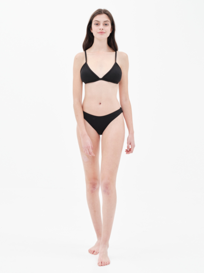 EMERSON FIXED TRIANGLE WOMEN'S RIB BIKINI SET