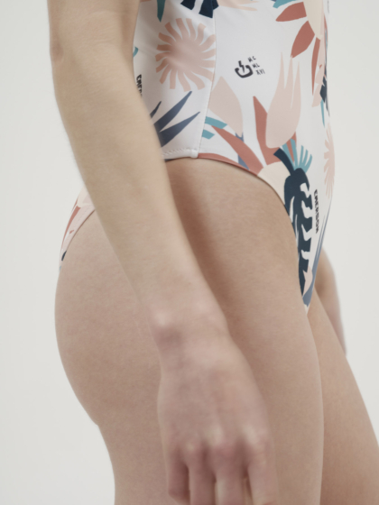 EMERSON TROPICAL PRINTED WOMEN'S ONE-PIECE SWIMSUIT