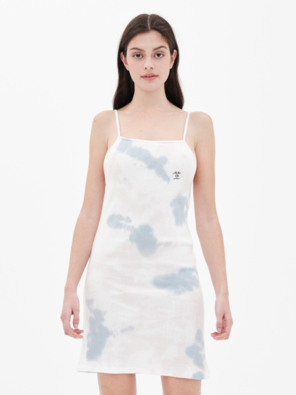 EMERSON TIE DYE RIB DRESS