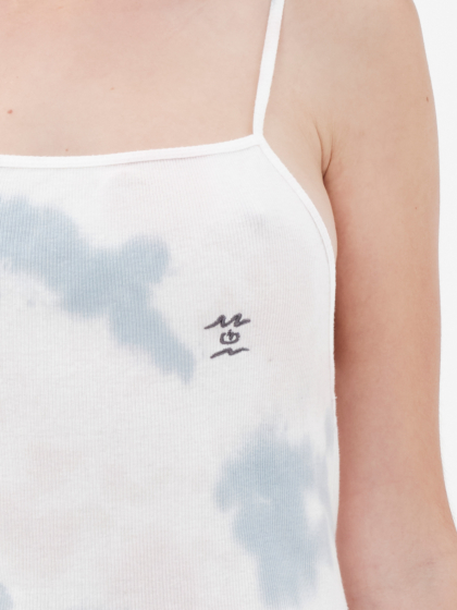 EMERSON TIE DYE RIB DRESS