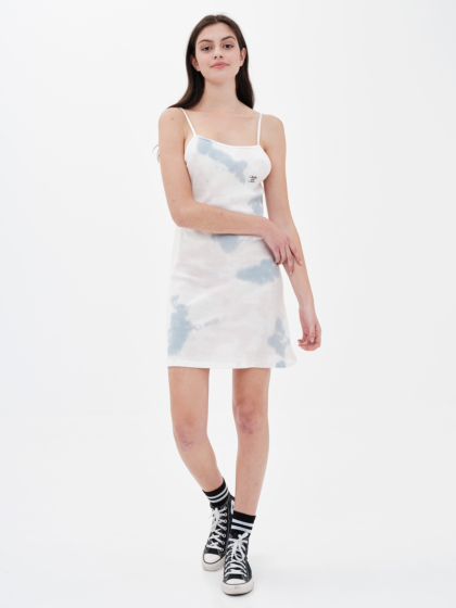 EMERSON TIE DYE RIB DRESS