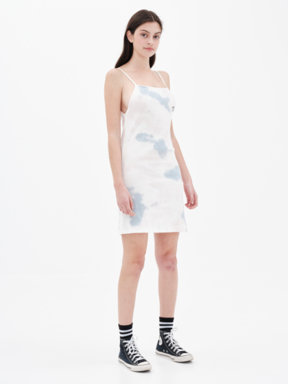 EMERSON TIE DYE RIB DRESS