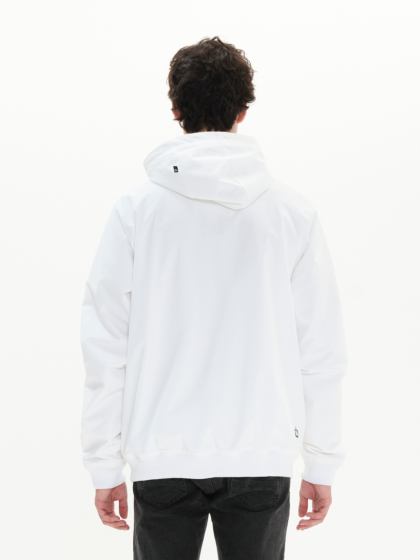 EMERSON MEN'S HOODED RAGLAN BOMBER JACKET