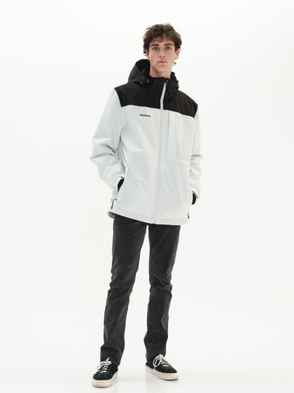 EMERSON MEN'S OUTDOOR JACKET WITH REMOVABLE HOOD