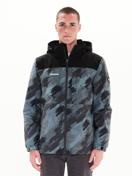 EMERSON MEN'S OUTDOOR JACKET WITH REMOVABLE HOOD
