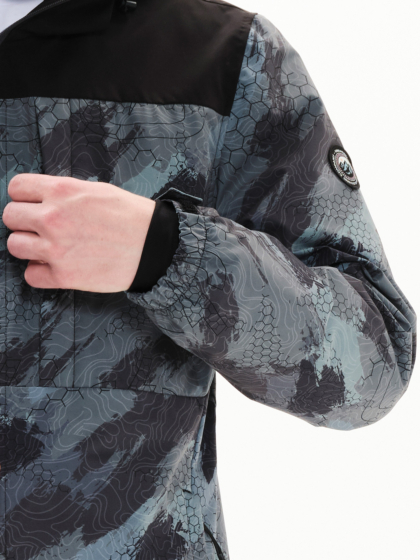 EMERSON MEN'S OUTDOOR JACKET WITH REMOVABLE HOOD