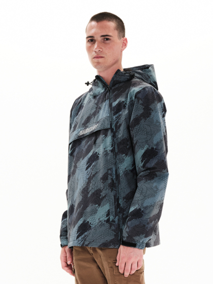 EMERSON MEN'S HOODED PULLOVER JACKET